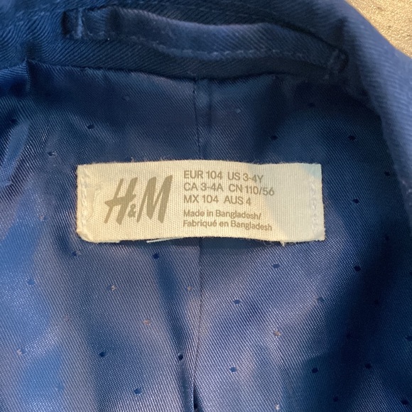 Toddler boy blue blazer - Picture 2 of 2